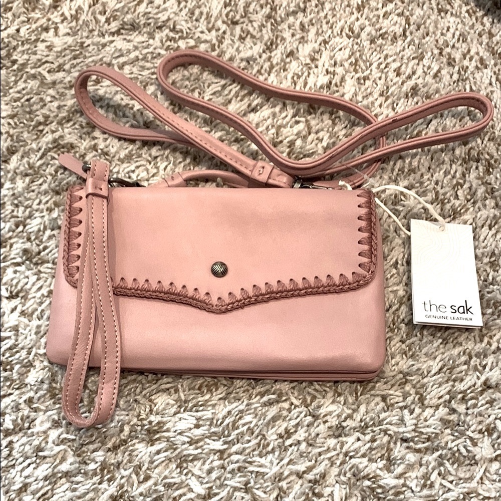 ‼️LAST CALL SALE‼️ The Sak Pink Leather Ventura Convertible Bag